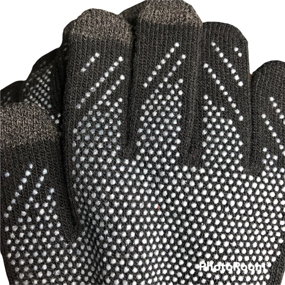 Women's Winter touchscreen Gloves Anti-skid Black Gloves